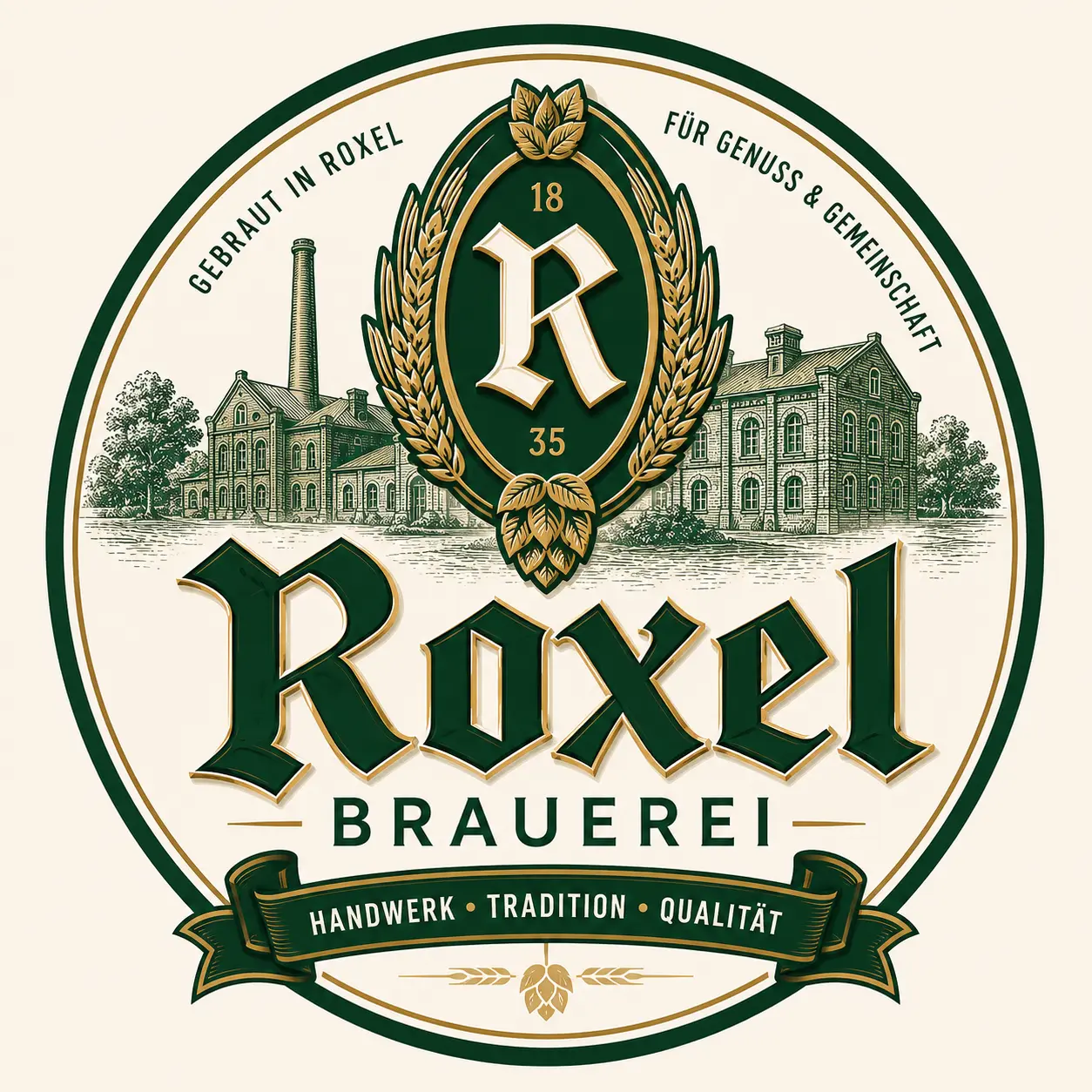 Logo des Fanprojekts Roxel Brauerei